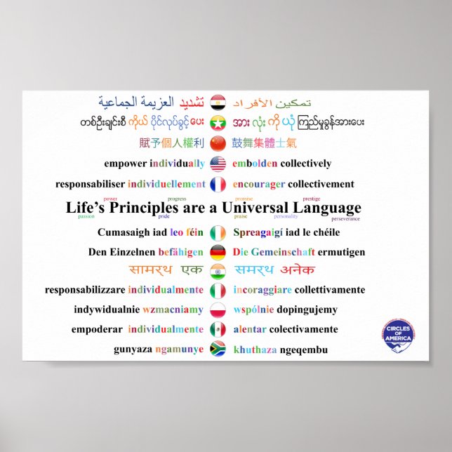 Poster Autonomiser individuellement * Embolden Collective (Devant)
