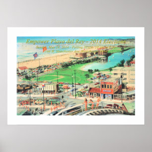 Poster Autonomiser Playa del Rey - 2014