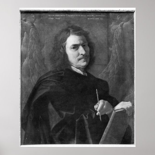 Poster Autoportrait, 1649 (Devant)