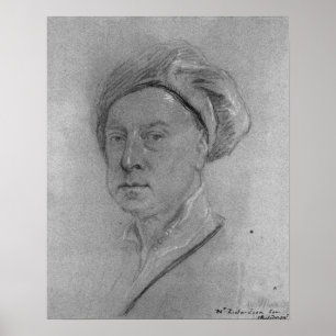 Poster Autoportrait, 1734-35