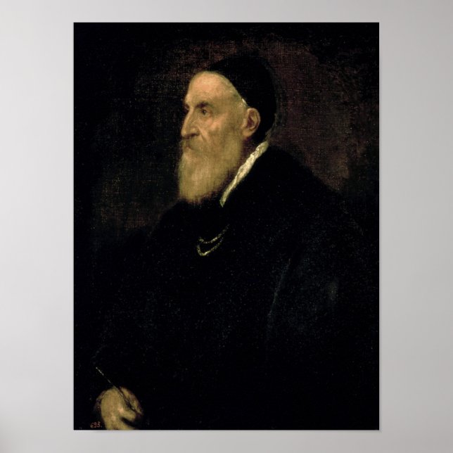 Poster Autoportrait, c.1560 (Devant)