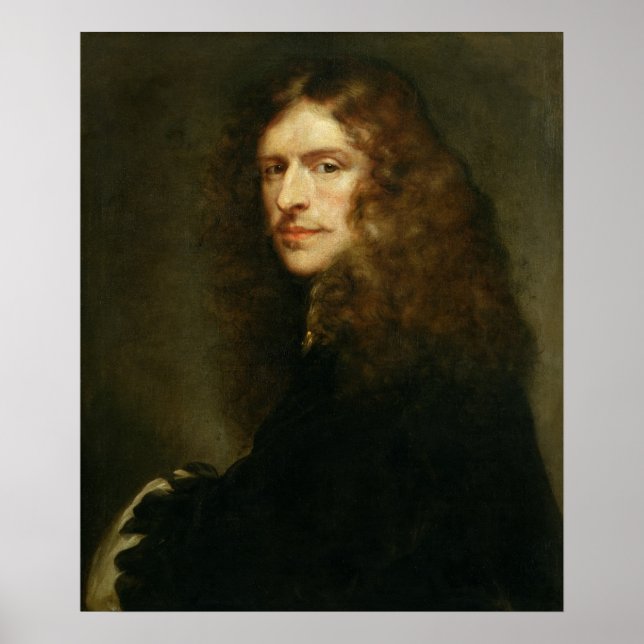 Poster Autoportrait, c.1652 (Devant)