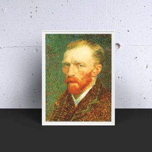 Poster Autoportrait de Vincent van Gogh