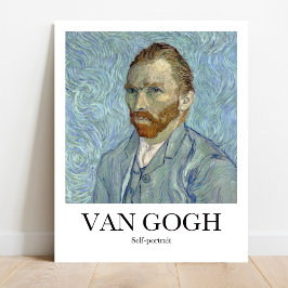 Poster Autoportrait de Vincent van Gogh
