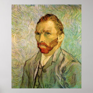 Poster Autoportrait de Vincent van Gogh, Beaux-arts vinta