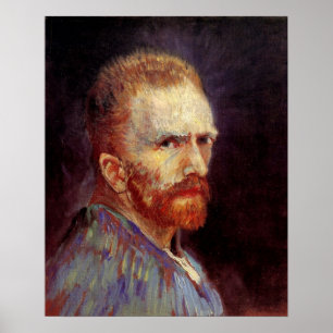 Poster Autoportrait de Vincent van Gogh, Beaux-Arts Vinta