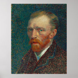 Poster Autoportrait par Vincent Van Gogh 1887