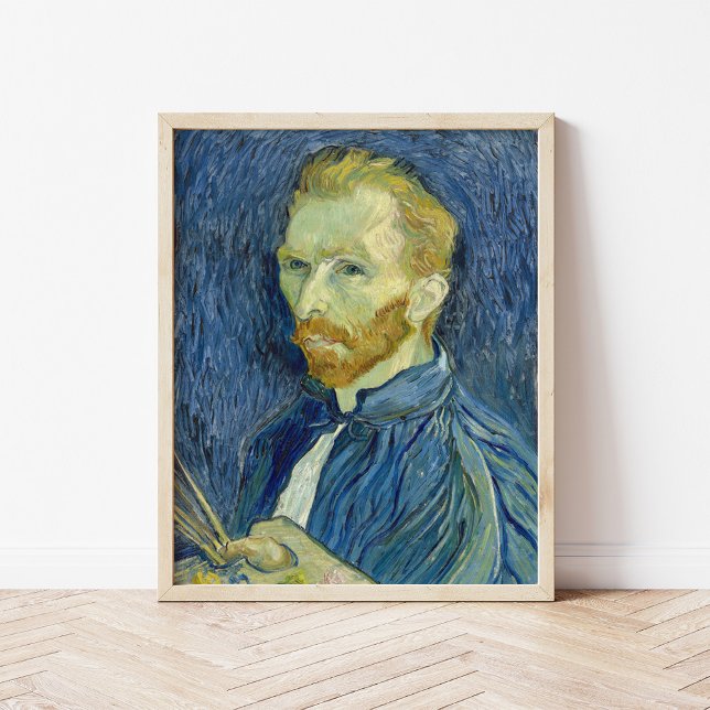 Poster Autoportrait | Vincent van Gogh (Créateur téléchargé)