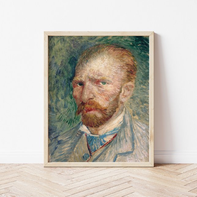 Poster Autoportrait | Vincent van Gogh (Créateur téléchargé)