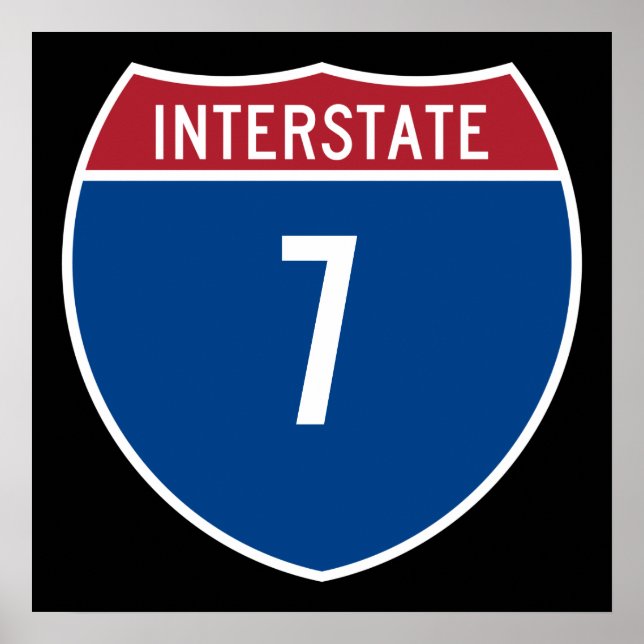 Poster Autoroute 7 (Devant)