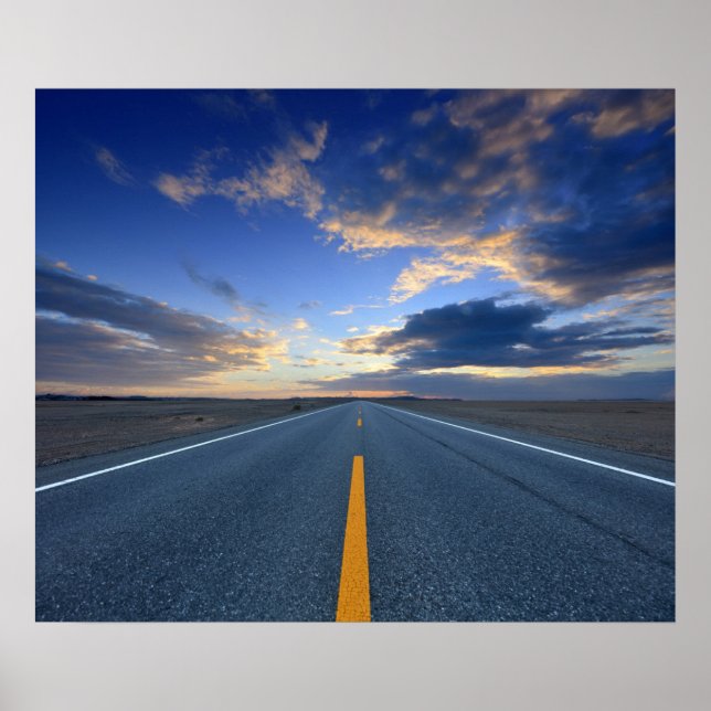 Poster Autoroute le dimanche (Devant)