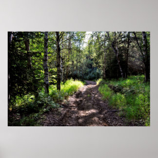 Poster Autour de l'affiche du coin