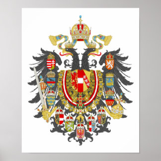 Poster Autriche Hongrie Empire