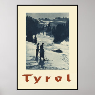 Poster Autriche Tyrol