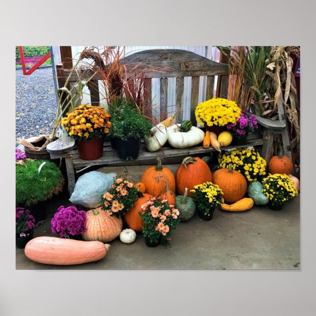 Poster Autumn Decor (Devant)