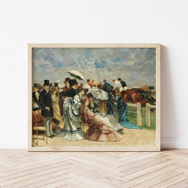 Poster Aux courses | Louis Abel-Truchet (Créateur téléchargé)