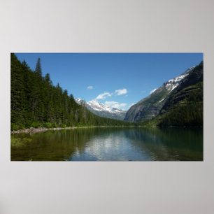 Poster Avalanche Lake I dans le parc national de Glacier