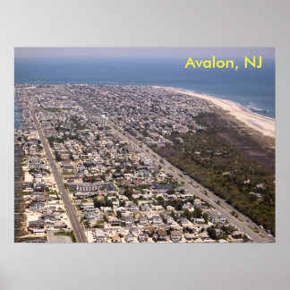 Poster Avalon - Nord, Avalon, NJ