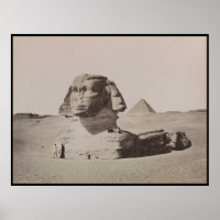 Avant 1887 Grand Sphinx de Gizeh Necropolis
