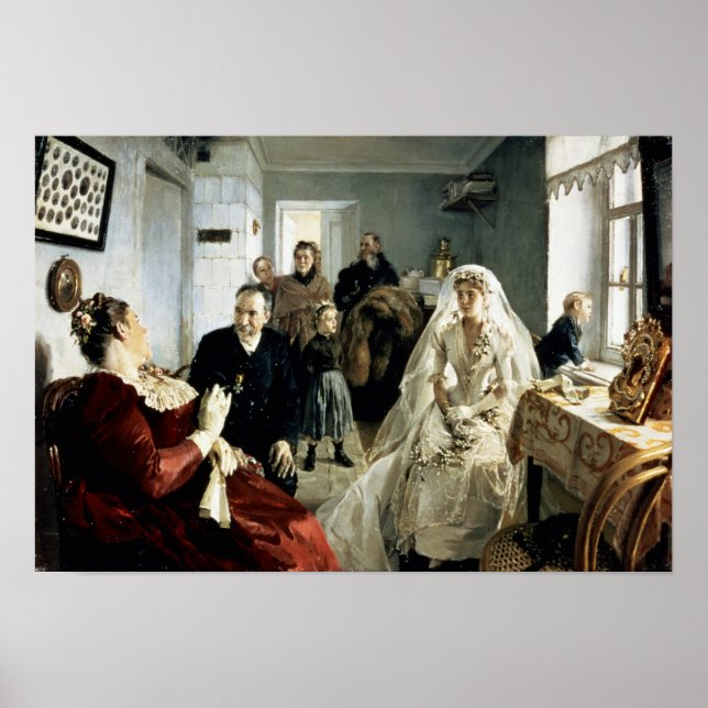 Poster Avant le Mariage, les années 1880 (Devant)