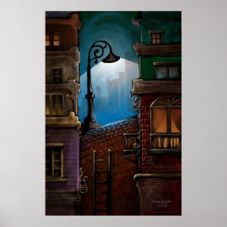 Poster Avant le train par J. Matthew Root