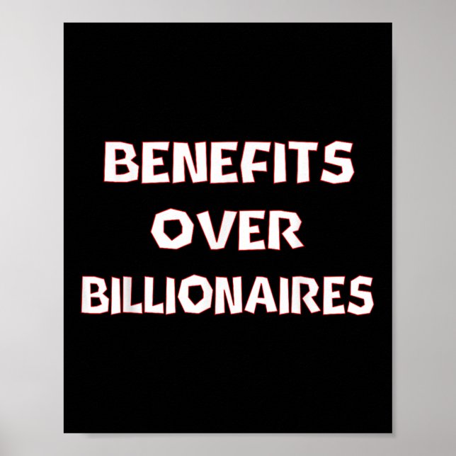 Poster Avantages sur les milliards (Devant)
