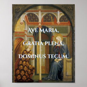 Poster Ave Maria Print