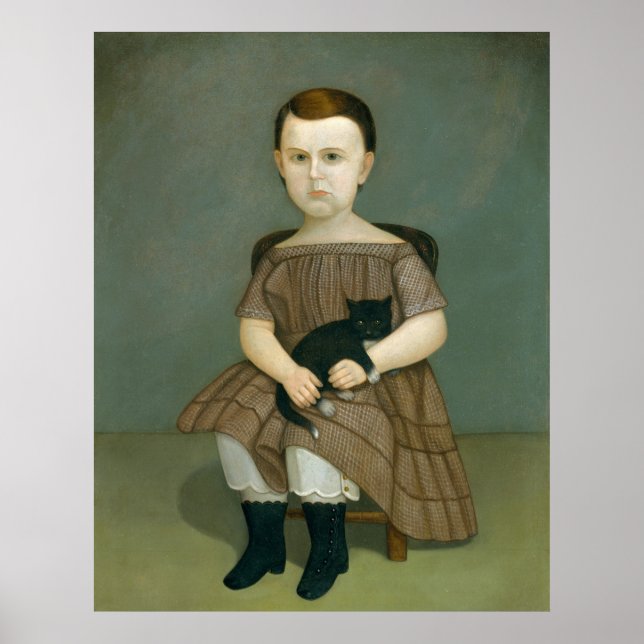 Poster Avec chat (Devant)