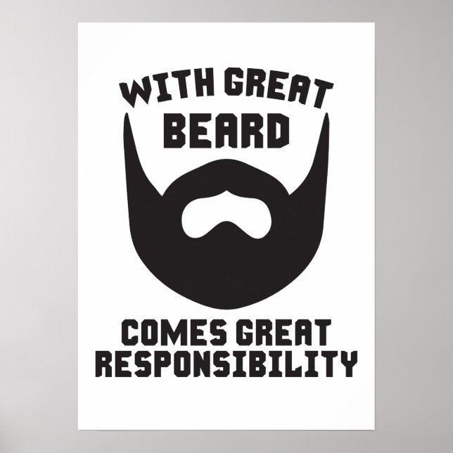 Poster Avec la Grande Barbe, La Grande Responsabilité (Devant)