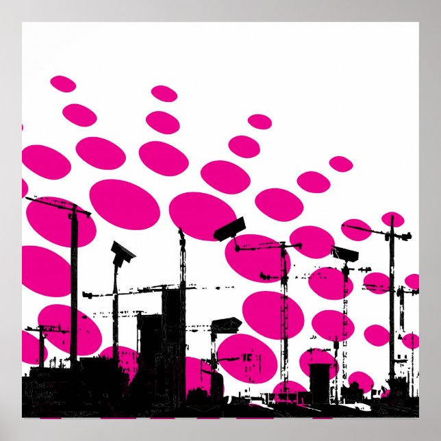 Poster Avenir dystopique (Devant)