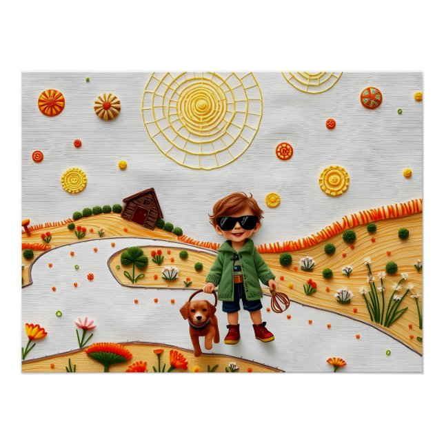 Poster Aventure Cosmique (Devant)