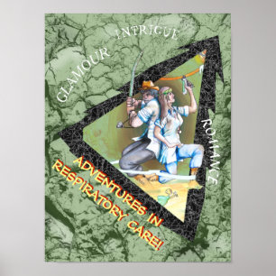 Poster AVENTURE RESPIRATOIRE de SOIN par Slipperywindow
