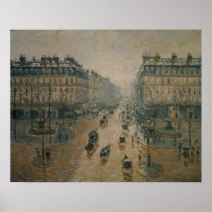 Poster Avenue de L'Opera, Paris, 1898