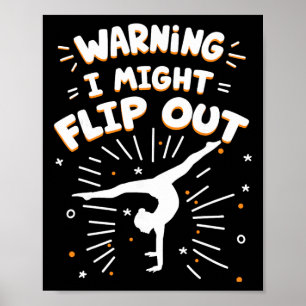 Poster Avertissement Je pourrais perdre mon calme Cheer G