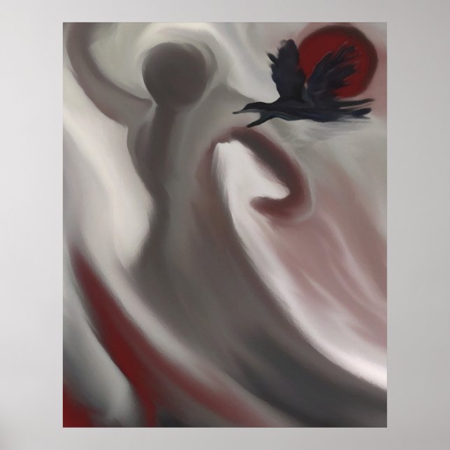 Poster Avertissement RedMoon (Devant)