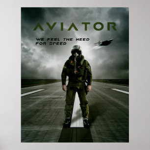 Poster Aviateur Fighter