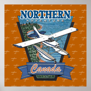Poster Aviation Canada Northern Adventure