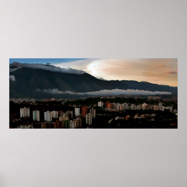 Poster Avila au coucher du soleil (Devant)