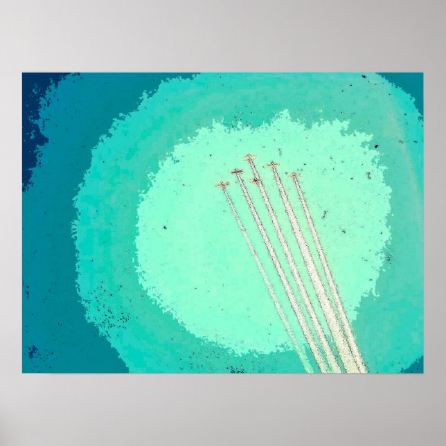 Poster Avion (Devant)