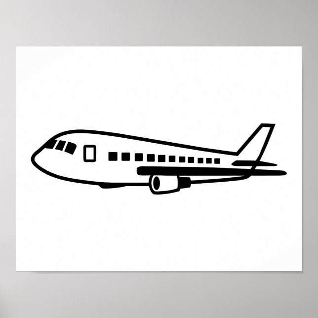 Poster Avion (Devant)