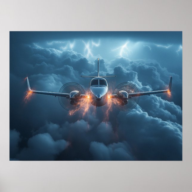 Poster Avion (Devant)