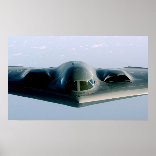 Poster Avion B-2 Spirit (Devant)