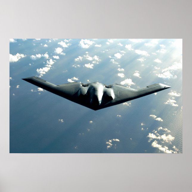 Poster Avion B-2 Spirit (Devant)