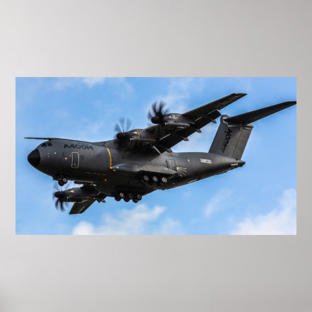 Poster Avion de fret militaire (Devant)
