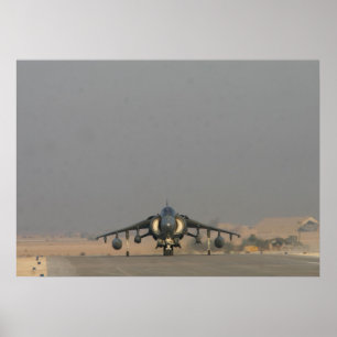 Poster Avion Harrier II AV-8B