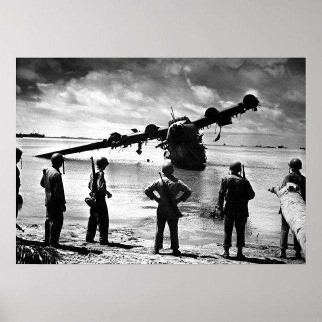 Poster Avion marin japonais (Devant)