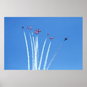 Poster Avions canadiens de snowbirds