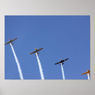 Poster Avions de guerre