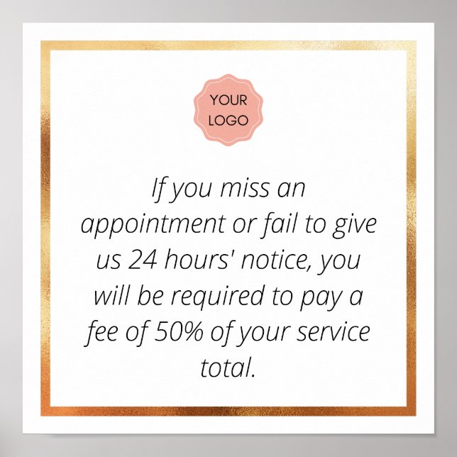 Poster Avis d'annulation (Devant)