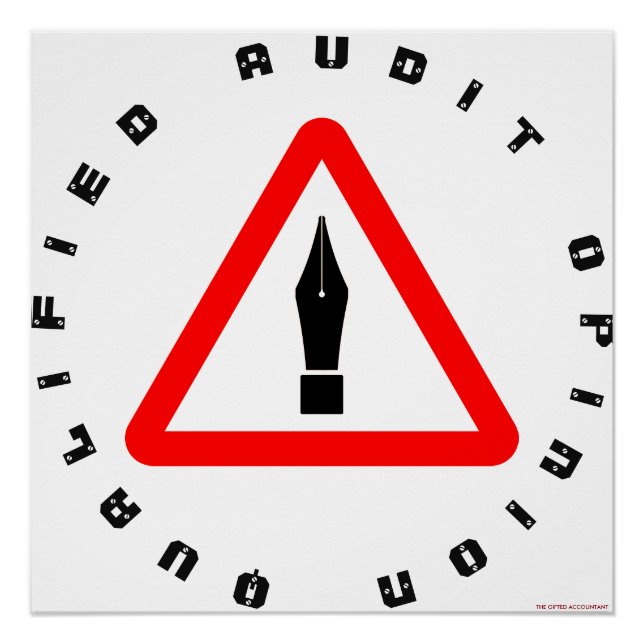 Poster "Avis de vérification admissible" (Devant)